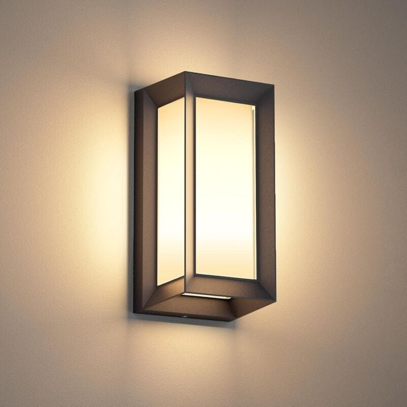 Thumbnail - Klighten E27 Wandleuchte Außen Innen, Max 60W, IP65 Wasserdicht Moderne Wandleuchte, Wandleuchte für Balkoneingang, PC +...