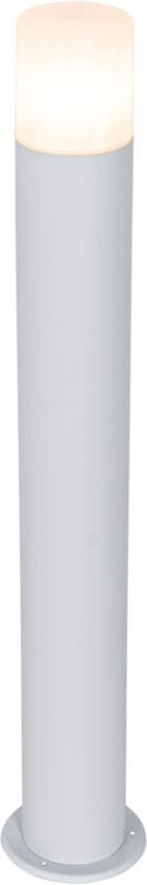Stehende Außenleuchte weiß mit Opalschirm 70 cm - Odense