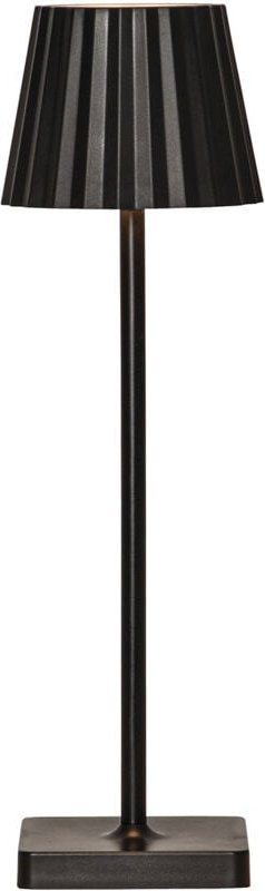 Tischleuchte Maia, Tischlampe, Schwarz, Warmweiß, Kaltweiß, Neutralweiß, Dimmer, usb Kabel, Innen- & Außenbereich, 38 cm...