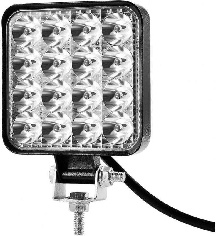 42-W-LED-Arbeitsscheinwerfer für Traktoren, 12-V-/24-V-LED-Arbeitsscheinwerfer, LED-Fahrscheinwerfer, IP67 wasserdicht, ...