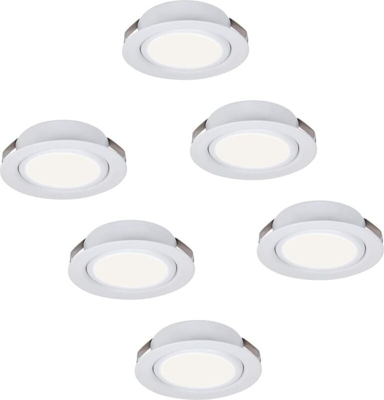Thumbnail - HCFEI 6er Set Ultraflache Mini-Strahler, 3W 230V Neutralweiß