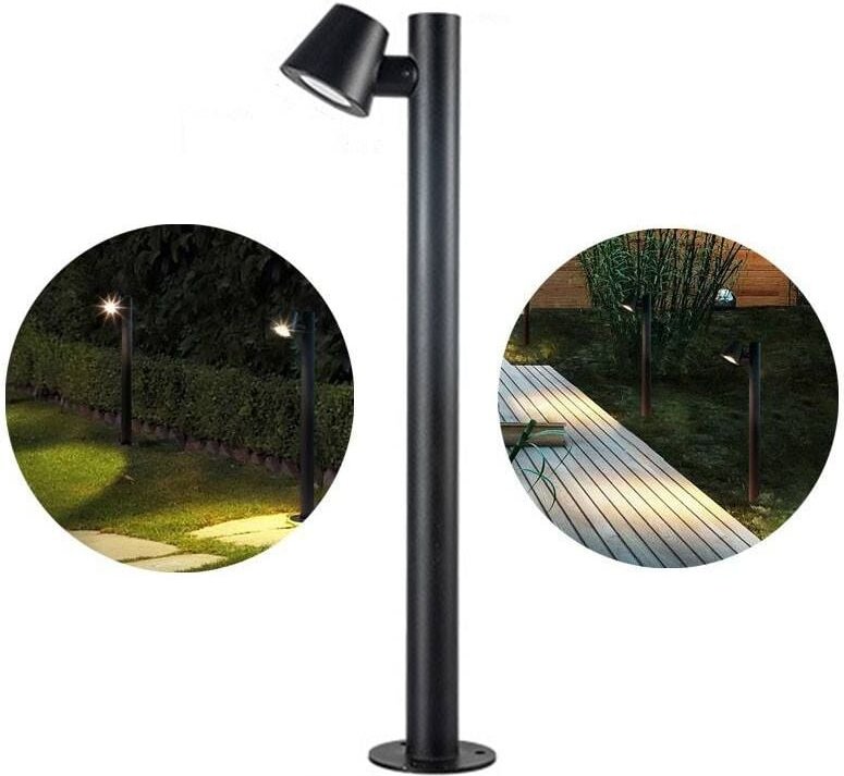 Barcelona Led - Stahlpoller GU10 Max 35W IP44