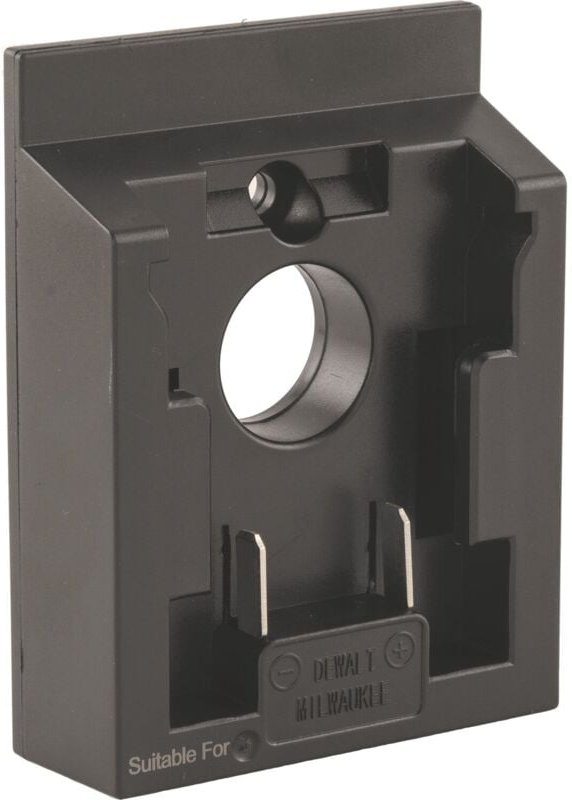 Adapter - Akkuadapter passend zu 20W Led Baustrahler für Dewalt und Milwaukee 18V Akkus - Led's Work