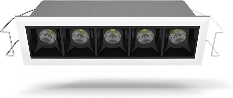 Thumbnail - LED Downlight Einbaustrahler 10W Kardan AR111 Ausschnitt 140x37 mm 4000K Neutralweiß