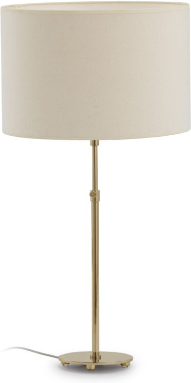 Ausziehbare Tischlampe 13X13X38/47 Goldmetall/Ohne Schirm