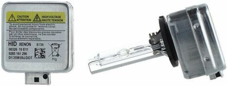 x D1s HID Xenon-Scheinwerferlampen 35W 6000K 12V DC für Autos