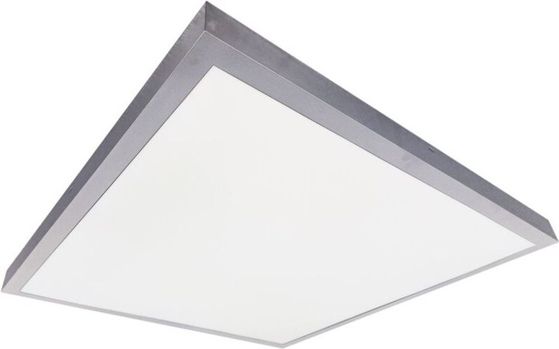LED-Flächenleuchte Borma Oberfläche 40W 6000K Nickel 60x60cm