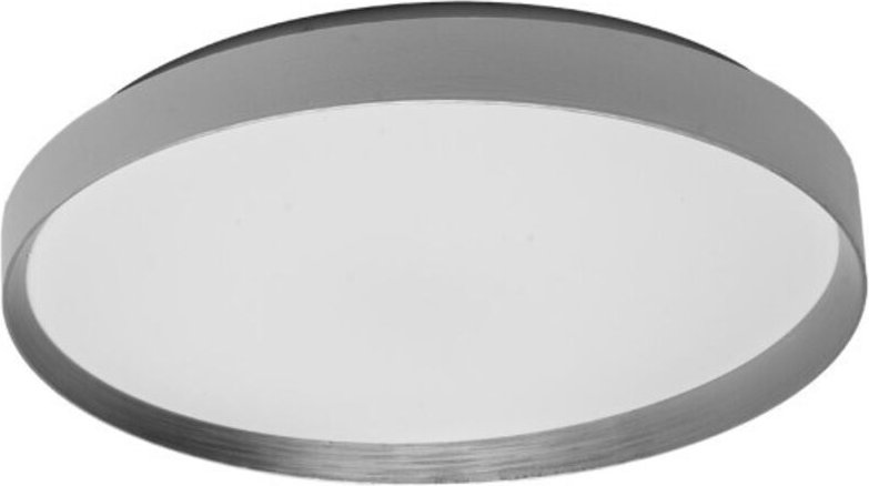 Deckenleuchte Alora 60w 3000-4200-6500k weiss/silber 8x50x50cm 5400lm mit fernbedienung & speicher