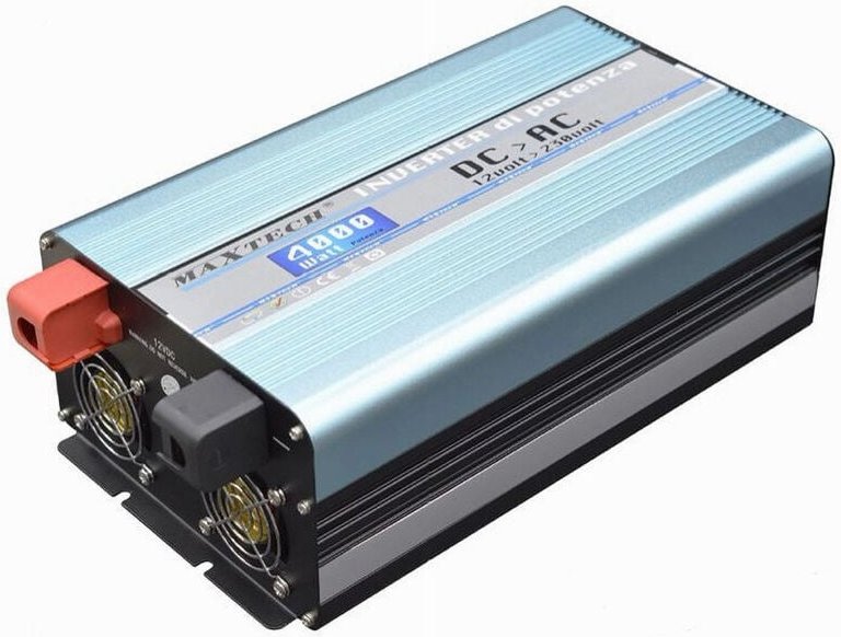 Trade Shop Traesio - Trade Shop - Wechselrichter 4000 Watt mit reiner Sinuswelle 12V auf 230V TSL4000-12V -