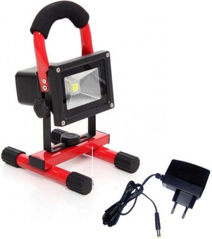 LED Baustrahler 20 W KD1228 Tragbar Mit Kaltweißem Licht Für Baustellen