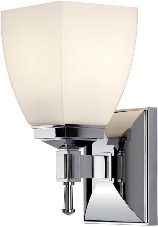 Shirebrook - 1 Licht Badezimmer Wandleuchte Chrom IP44, G9 - Elstead