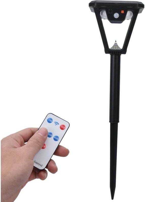 Solar-Gartenleuchte, einfache Installation, USB-Aufladung, helle LED, Bewegungsmelder, Wandleuchte mit 5 Modi für den Ga...