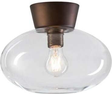 BULLO Deckenleuchte aus Metall und oxidiertem Durchmesser 27 cm