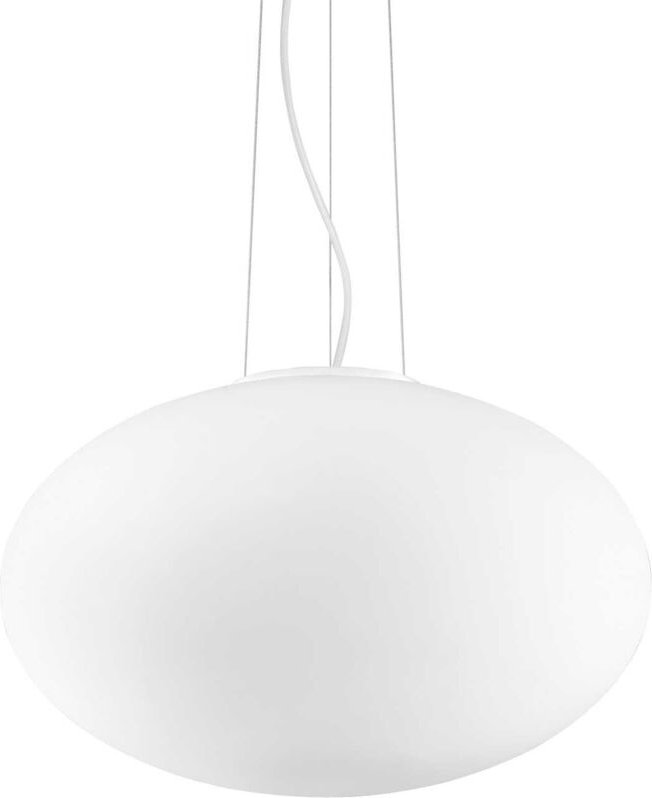 Candy - 1 Light Large Globe Deckenanhänger Weiß, E27 - Ideal Lux