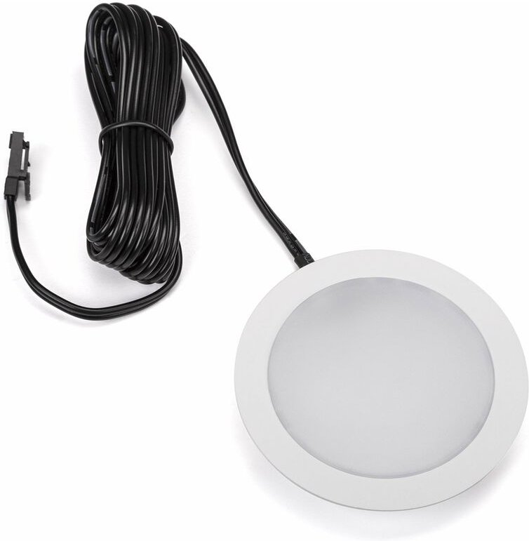 So-tech - 5er Pack - led Möbeleinbauleuchte giulia 12 v 3W weiß kaltweiß miniAMP