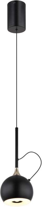 Pendelleuchte Hängeleuchte Deckenlampe LED Metall schwarz beweglich H 150 cm