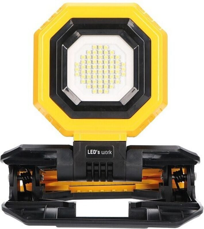 LED's work LED Akku Arbeitsleuchte - mit Gerüstklemme - 1500 lm
