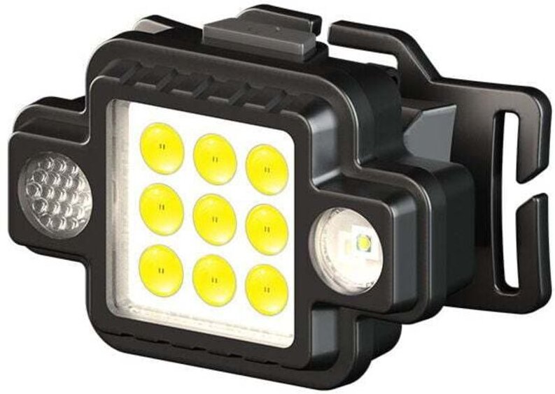 Ultraleichte magnetische USB-Stirnlampe, COB-LED-Stirnlampe mit roter und blauer led, für den Außenbereich, Stirnlampe, ...