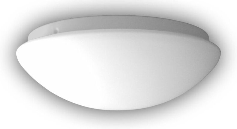 Led Deckenleuchte rund Opalglas matt, Nurglasleuchte, ø 45cm