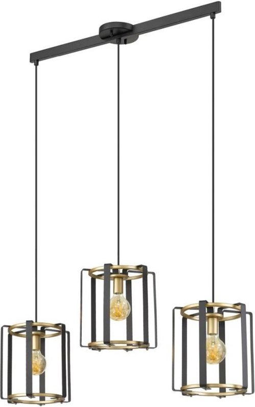 Primero Moderne 3-flammige Pendel-Deckenleuchte, - Italux