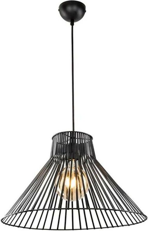 Panama MDL4135 Pendelleuchte aus schwarzem Metalldraht