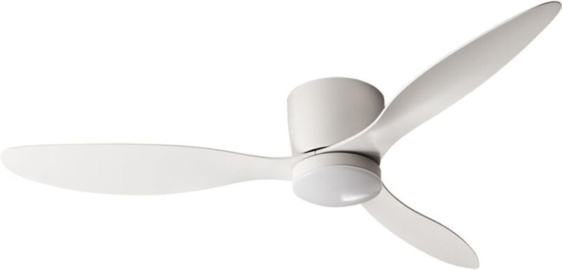 Deckenventilator mit Licht VEMBAR Weiß