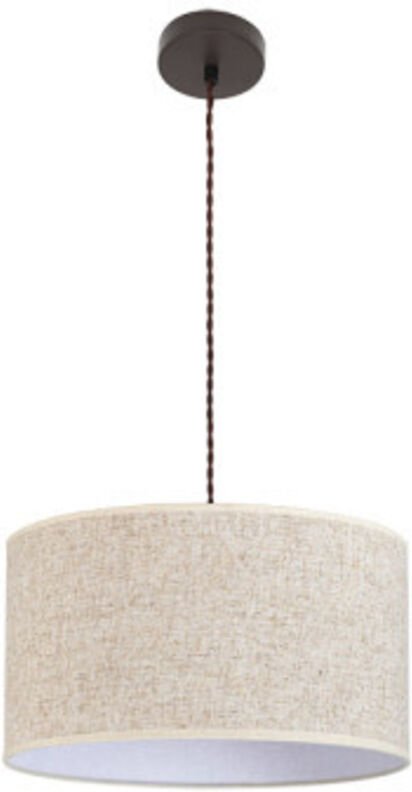 Happy Anhänger 1xe27 Braun/Beige Regx40x40 Cm