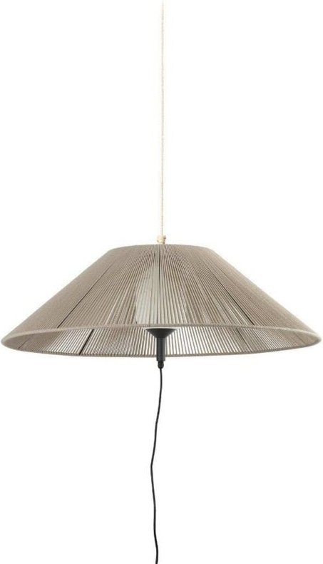 Faro Barcelona - saigon out C100 tragbare Hängelampe Grau/Beige Lochkappe 71584-10