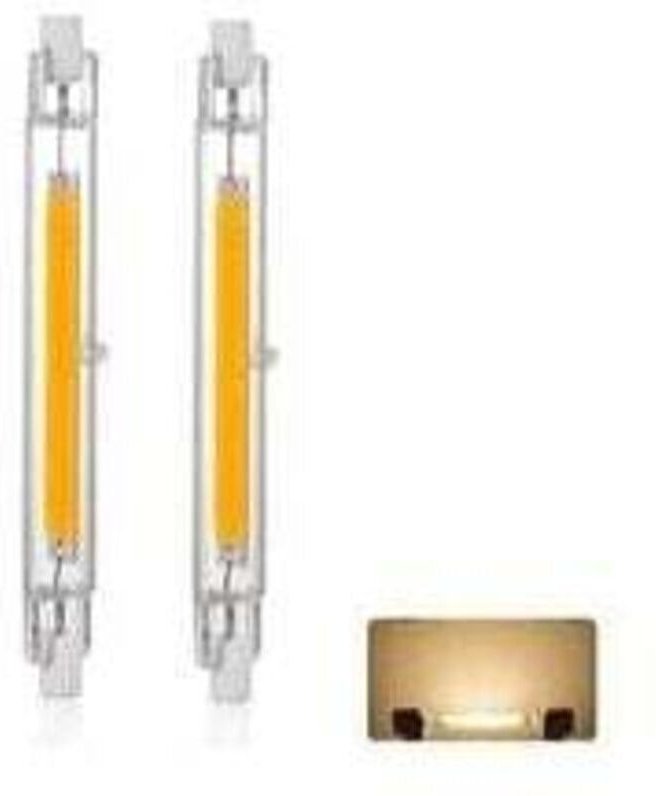 R7s LED-Lampe, 118 mm, 30 W, dimmbar, warmweiß (3000 K), 3000 lm, linear, ersetzt J118 300-W-Halogenlampe, 360°