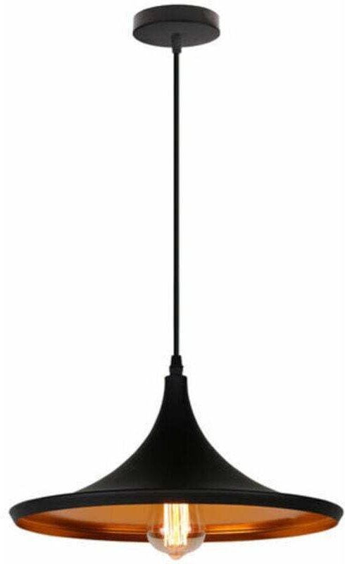 Moderne Pendelleuchte E27 36cm Industrielle Metall Pendelleuchte