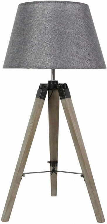 Candellux LUGANO 41-31150 Tischleuchte, Naturholz