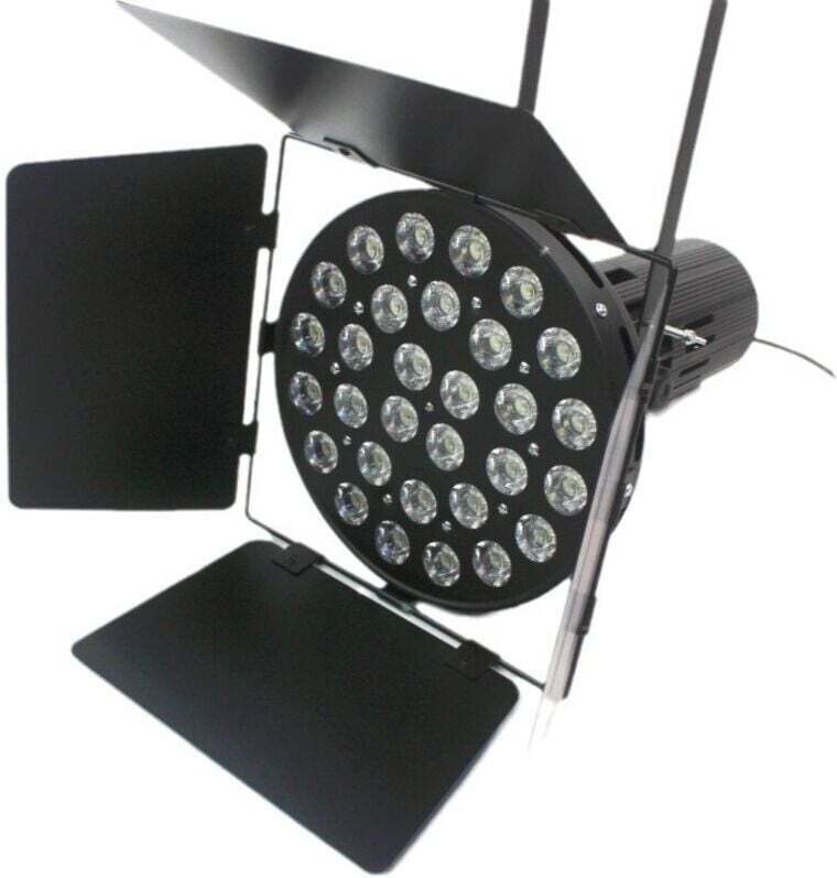 30-LED-Projektor, 300 W, Weißlicht 6000–6500 K – Hochleistungs-Aluminium-Ausstellungsscheinwerfer für Automobilmessen