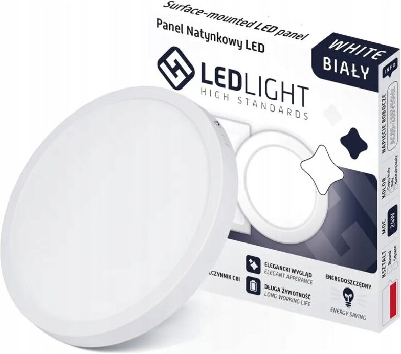 LED-Deckenleuchte PANEL AUFBAUMONTIERTE 12W NICHT FLINKING CCD RUNDE AUFBAU-LED-LAMPE