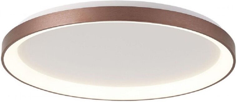 Trade Shop - plafoniera tonda modern led cct 30 w luce 3000K 4000K soffitto parete 230V 38CM - Braun