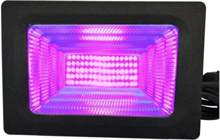 LED-Schwarzlichtprojektor, lunsy UV-Projektor, 30-W-Schwarzlichtlampe, Partylicht, IP66 wasserdichtes fluoreszierendes S...