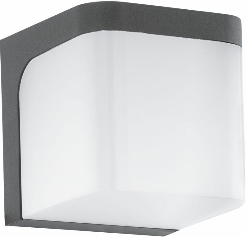 LED Wandleuchte außen IP44 Weiß Anthrazit Garten Terrasse 3000 K 500 lm