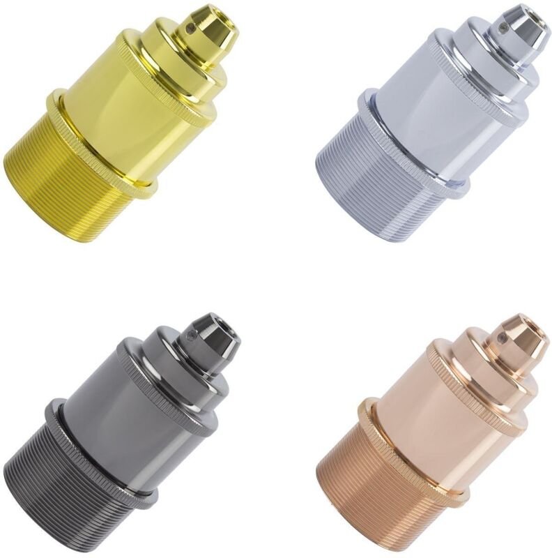 Lampenfassung Metallisiert Design für LED-Glühbirnen E27
