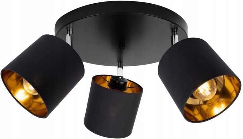 Thumbnail - Deckenlampe Hängelampe Kronleuchter Golden Led Plafon