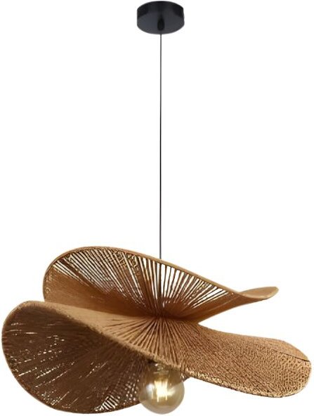 Toolight - deckenlampe APP1828-1CP black brown