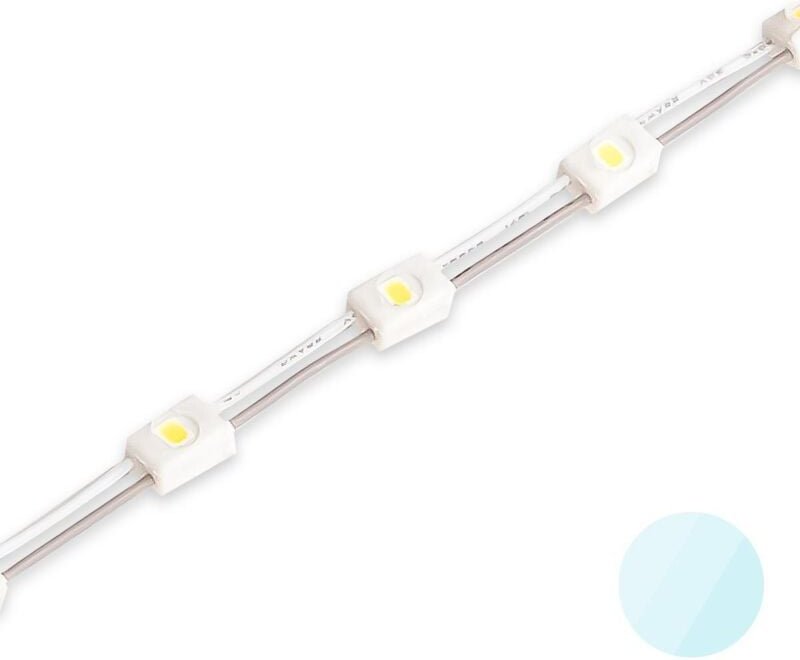 LED Mini Modul 0,24W 12V 120° - Lichtfarbe: Kaltweiß 6500K