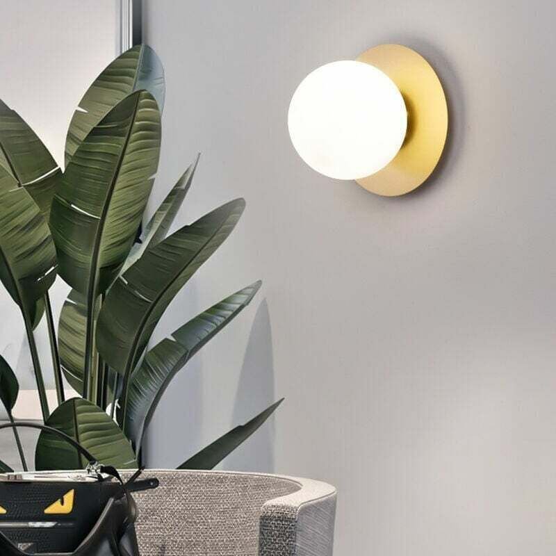 Wandleuchten, schlichte, individuelle Wandleuchte für den Innenbereich, dimmbare Wandleuchte fürs Büro, Mai