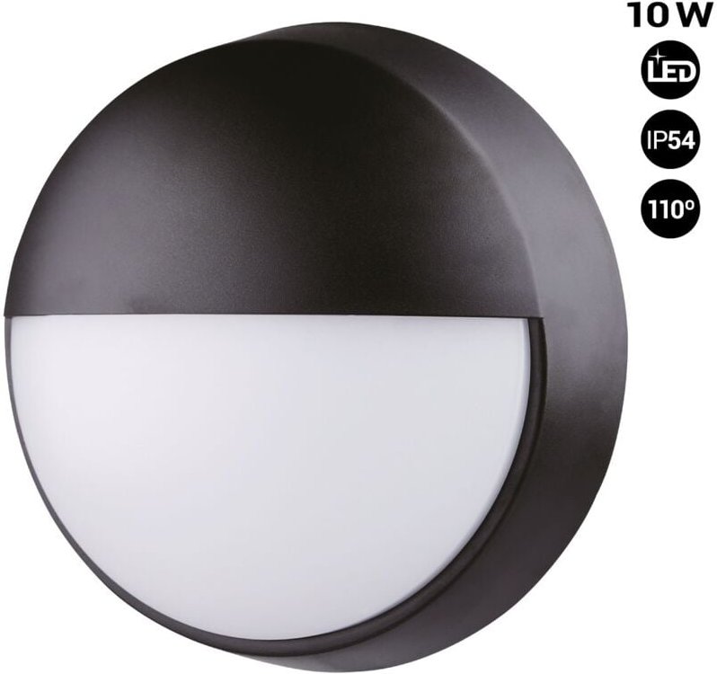 Runde Außenwandleuchte – IP54 – 110° – 10W