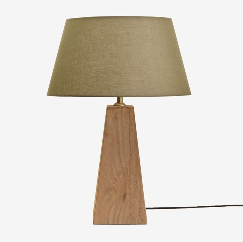 SKLUM Tischlampe aus Taraua-Mangoholz Mango-Holz