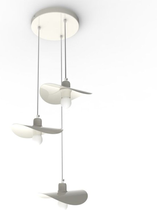 Piuma Pendelleuchte Cascade Glanzende - Lumicom