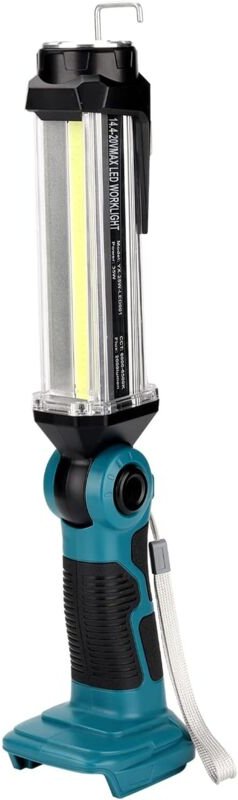 2000 lm LED-Arbeitsleuchte für Makita 18V LXT 25W Lithium-Akkus für Camping, Autoreparaturen, Notbeleuchtung und Baustel...