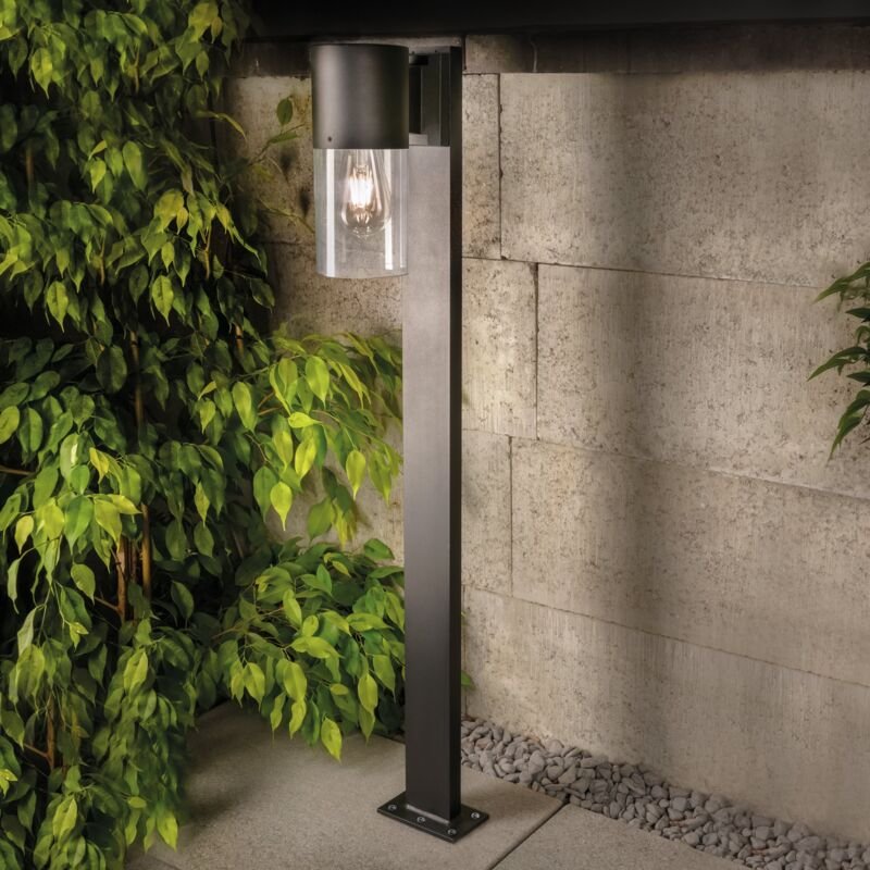 esotec Solar Standleuchte für außen VIOLA Lichtstärke einstellbar AKKU 102709