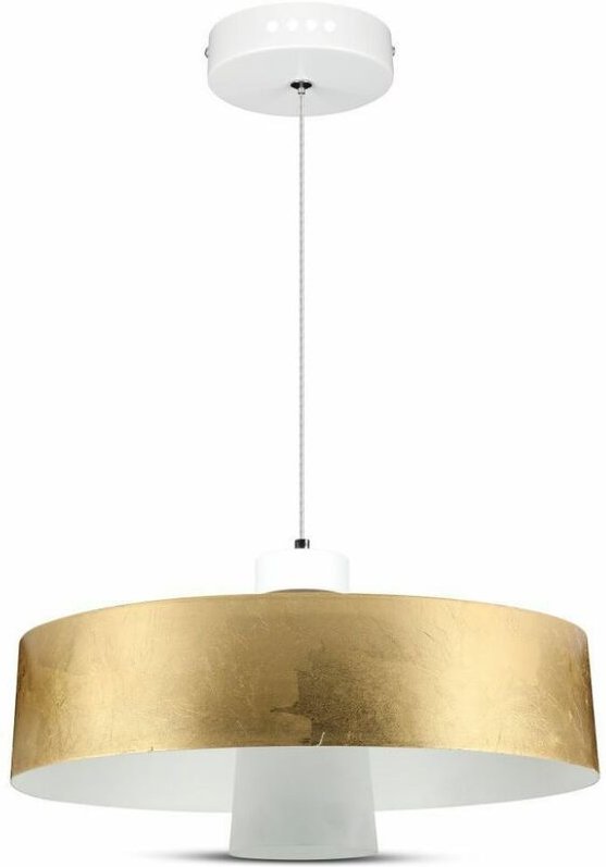 V-TAC 7W LED-Kronleuchter aus Metall in natürlichem Weißgold