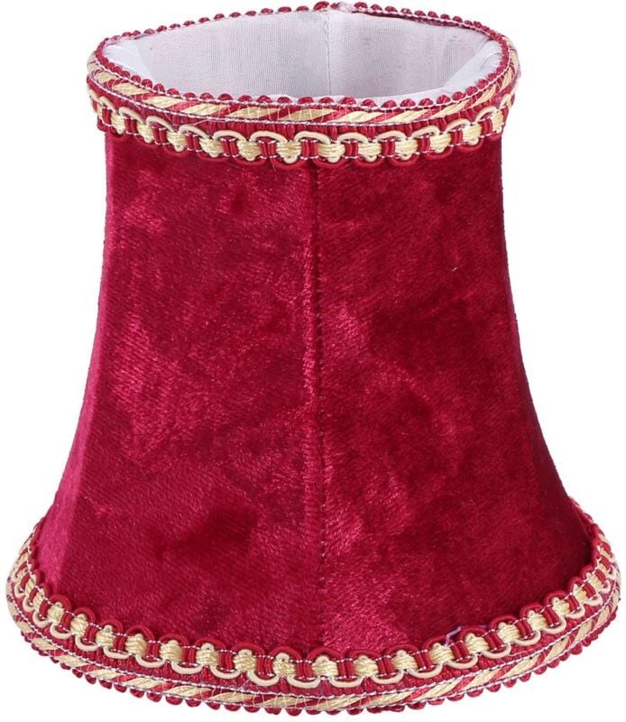 Lampenschirm aus Stoff zum Anklipsen, handgefertigter E14-Lampenschirm für moderne Wandleuchten im europäischen Stil, Ke...