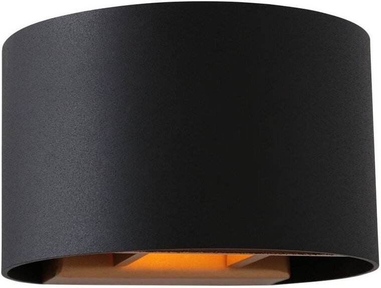 Steinhauer - Wandleuchte Lampe Flurleuchte led indirekte Beleuchtung dimmbar schwarz gold