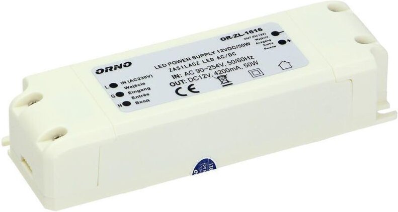 LED-Netzteil 50W 12V DC IP20 - OR-ZL-1616